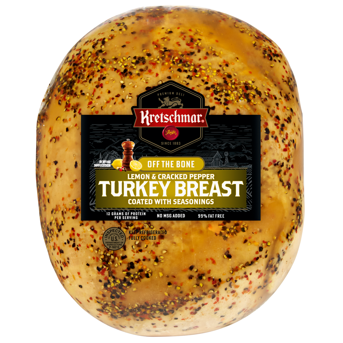 Lemon & Cracked Pepper Turkey Breast | Kretschmar